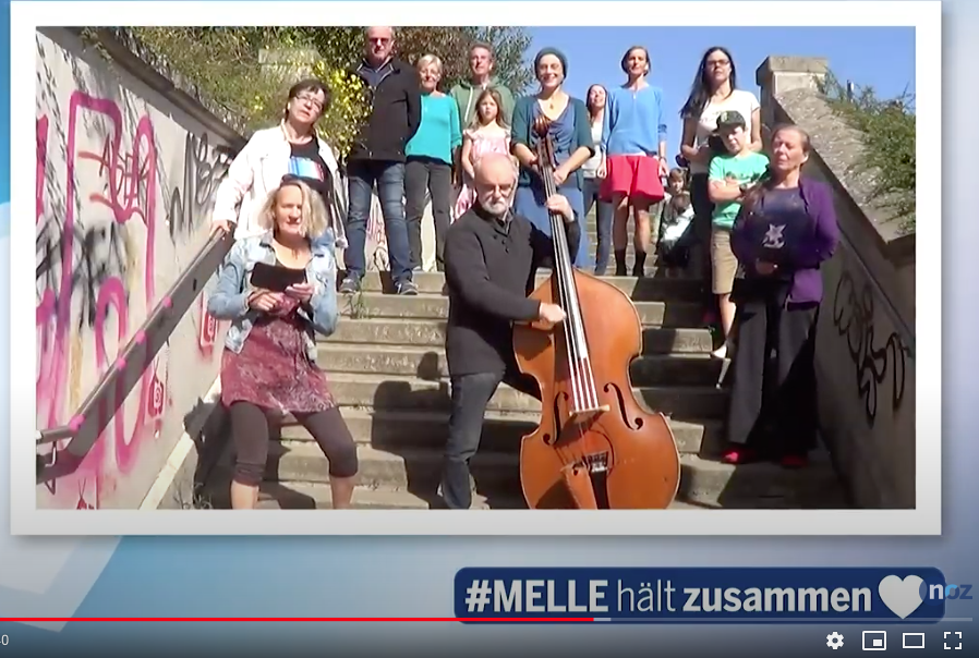 Screenshot Melle for Future im Livestream