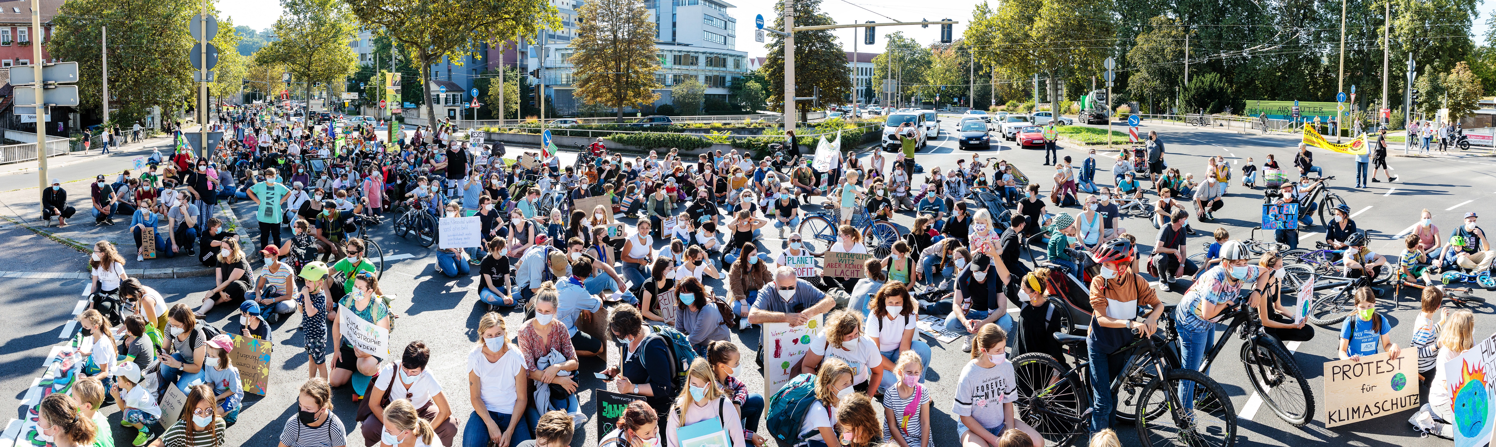 Bild Klimastreik 24.09.21 in Esslingen