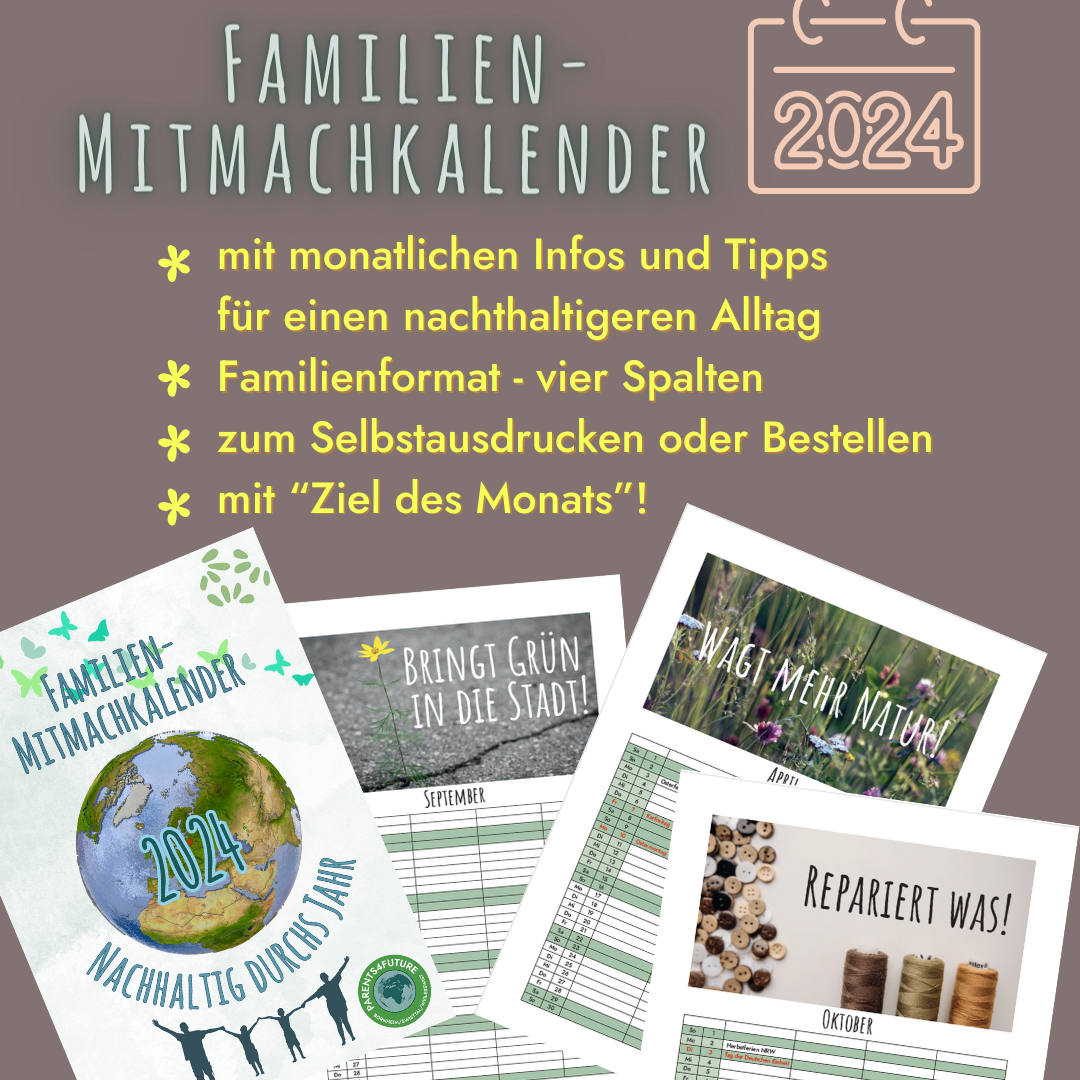 Werbung Familienkalender