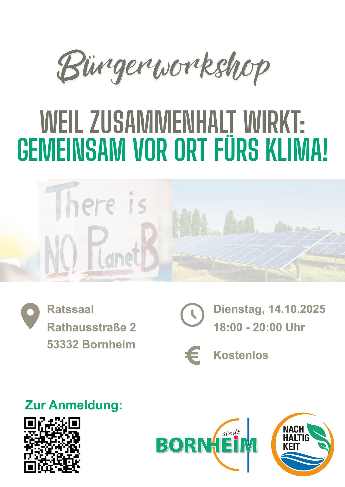 Flyer Bürgerworkshop