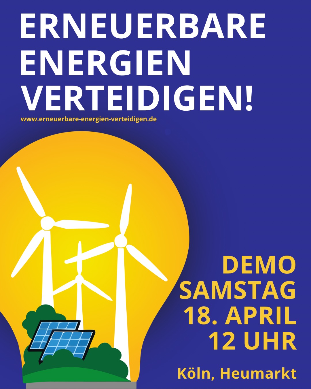 Demo Erneuerbare Energien Köln