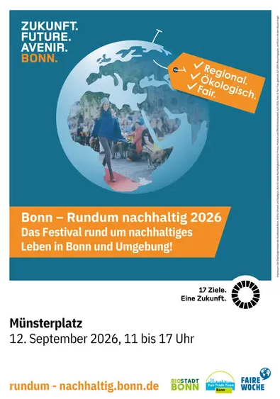 Plakat der Stadt Bonn zur Veranstaltung