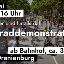 Fahrraddemo 