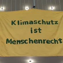 Klimaschutz ist Menschenrecht