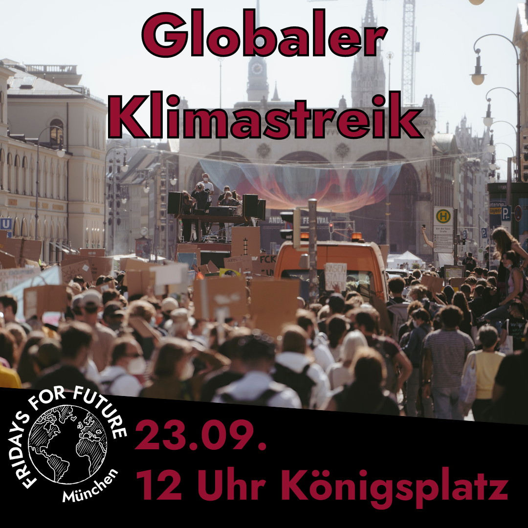 Globaler Klimastreik Fr, 23.9.2022 12 Uhr