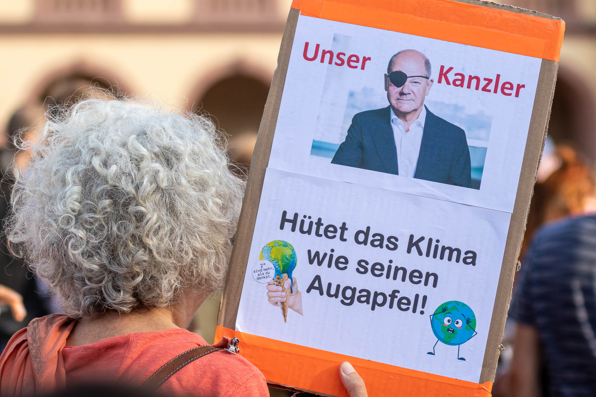 Schild beim Klimastreik am 15.09.2023