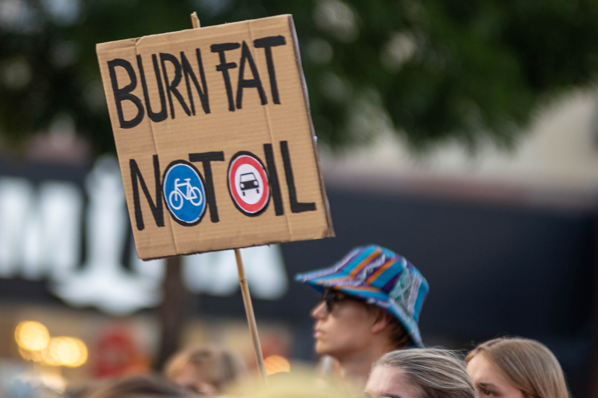 Schild beim Klimastreik am 15.09.2023