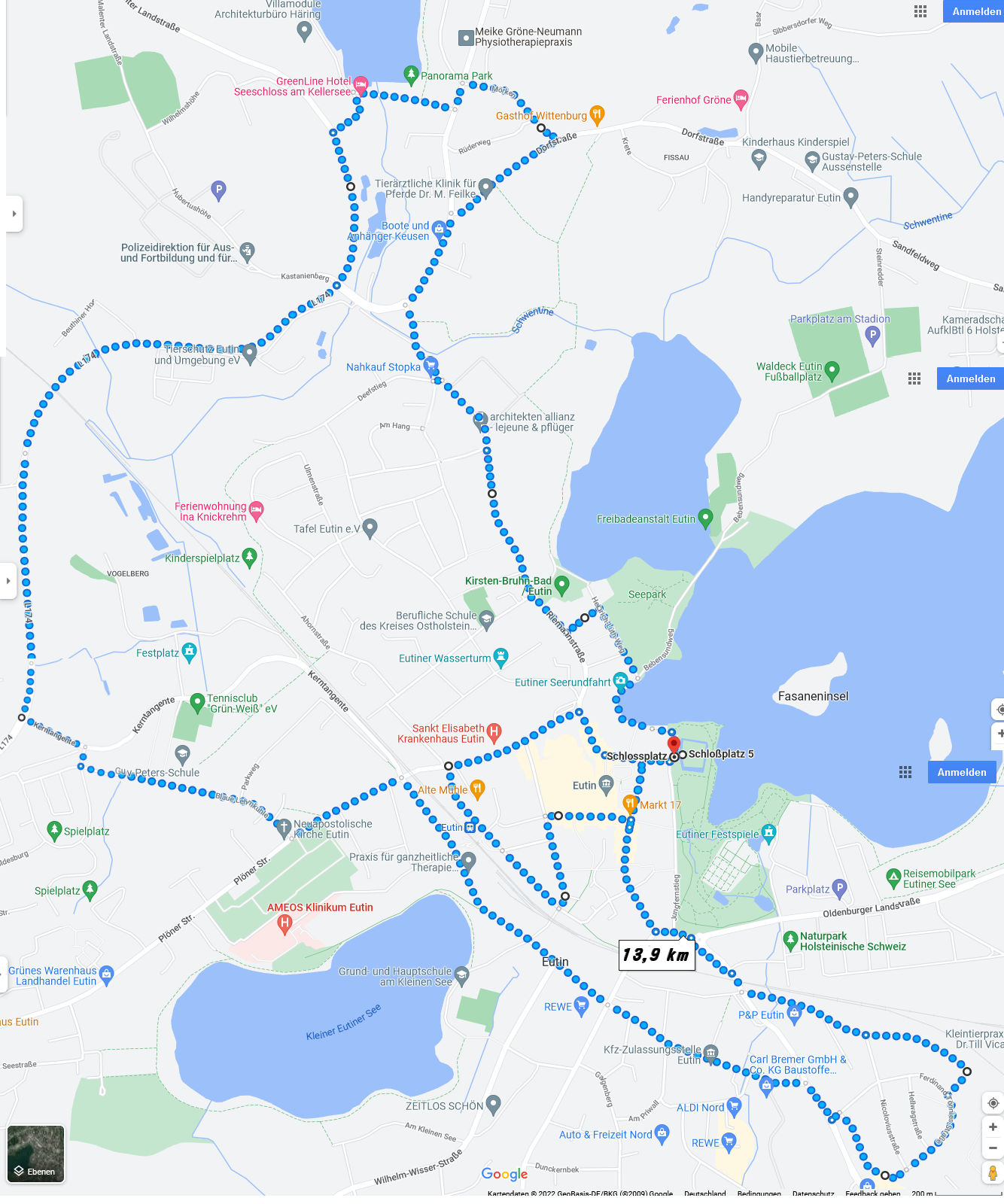 Klimastreik Tourplan 23.09.2022