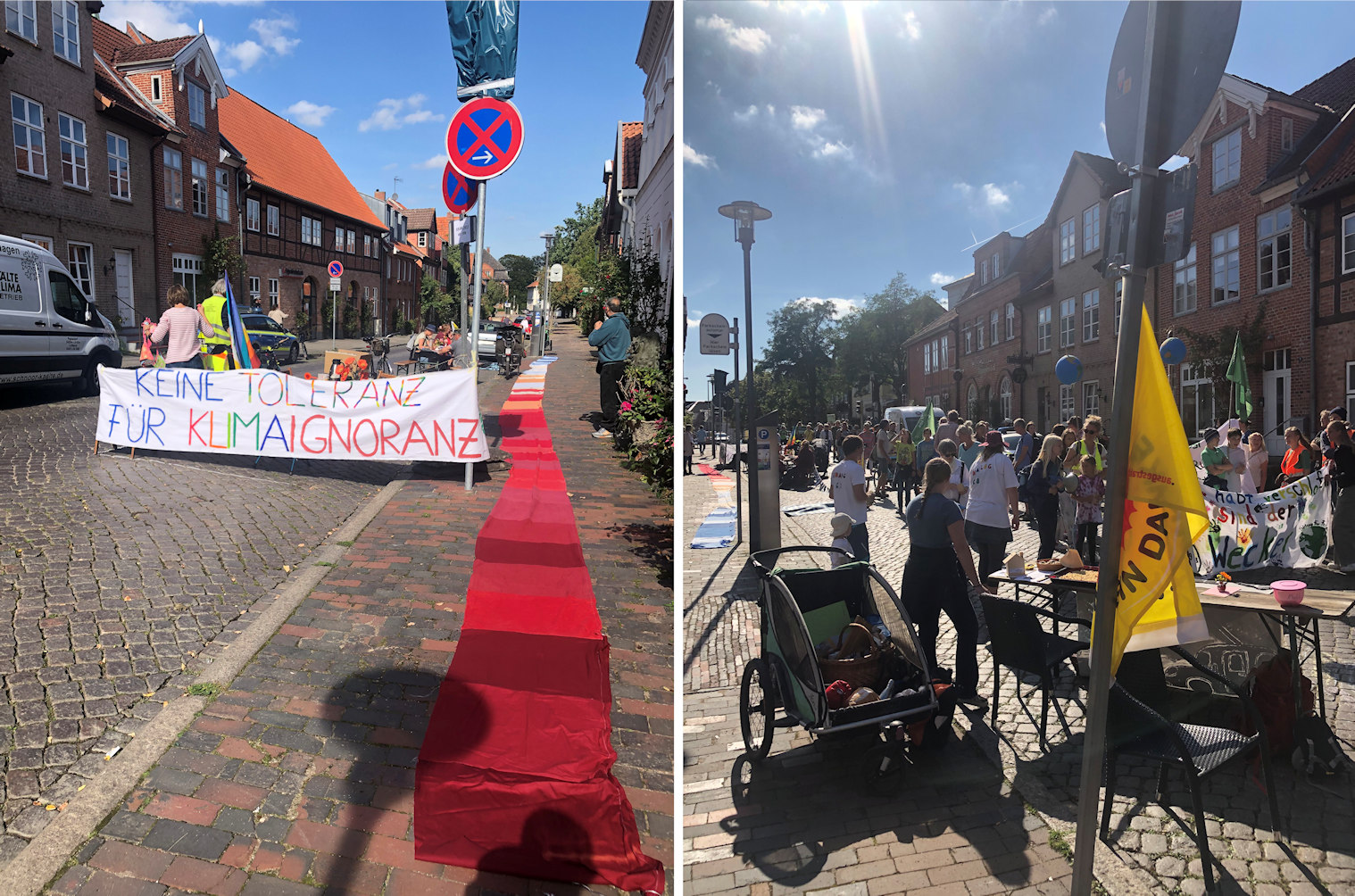 ParkingDay und Klimasteik