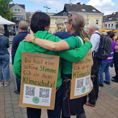 Stimme für Klimaschutz