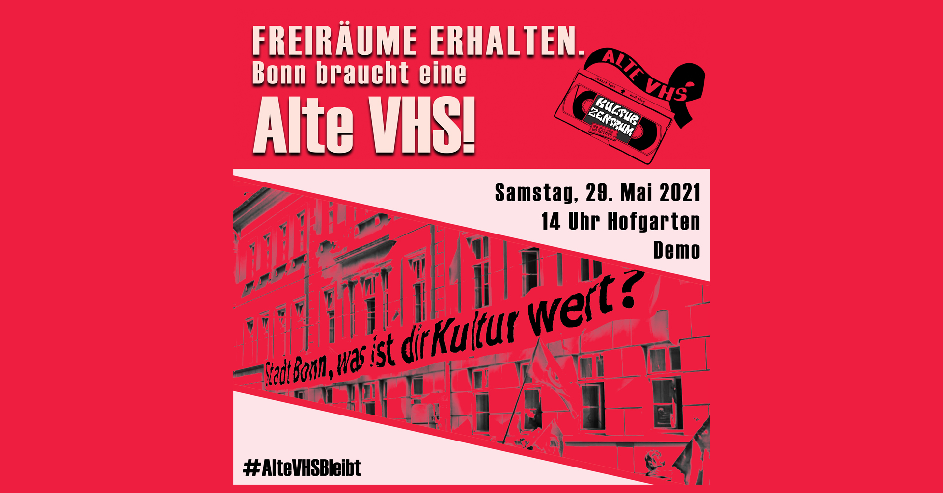 Alte VHS Demo am 29.05.2021