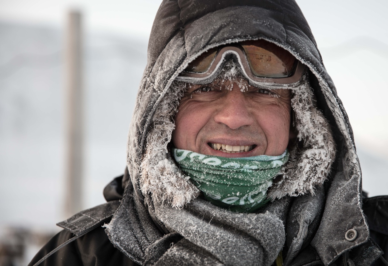Dr. Udo Engelhardt auf einer Forschungsreise in der Arktis (Foto: Udo Engelhardt)