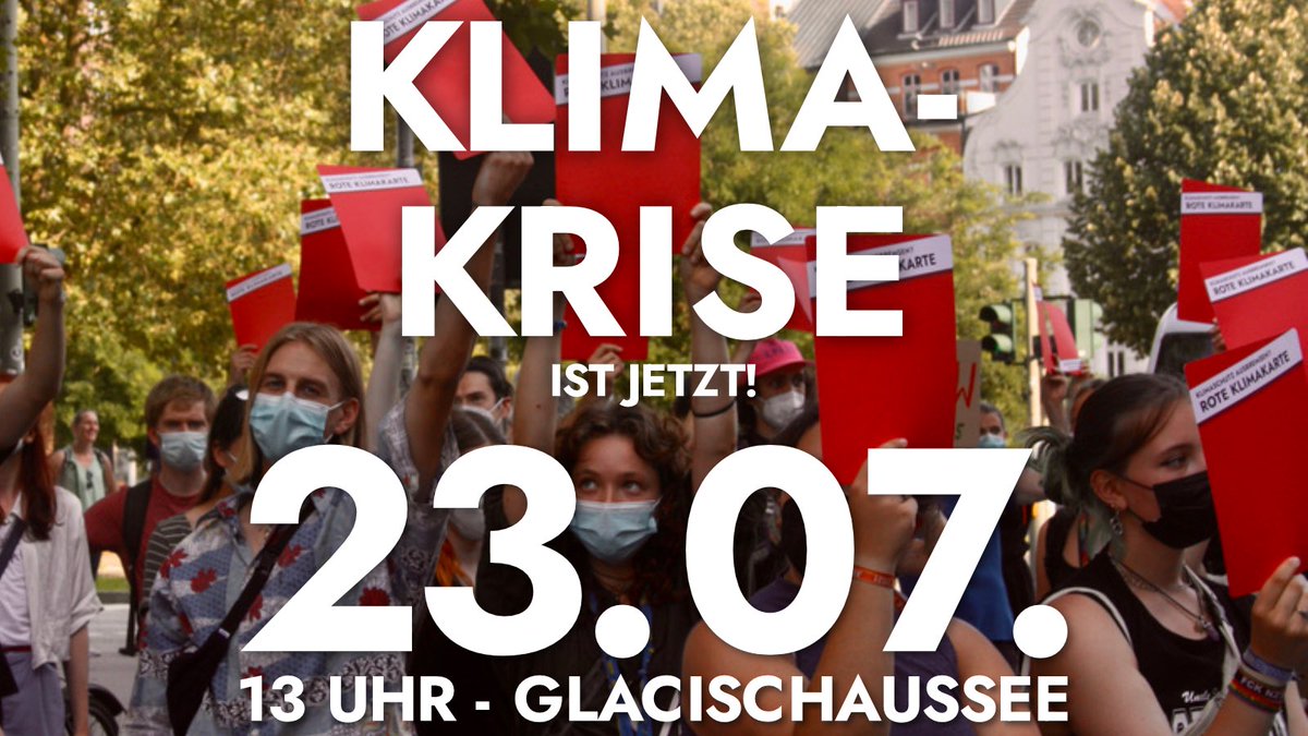 KLIMAKRISE ist jetzt!