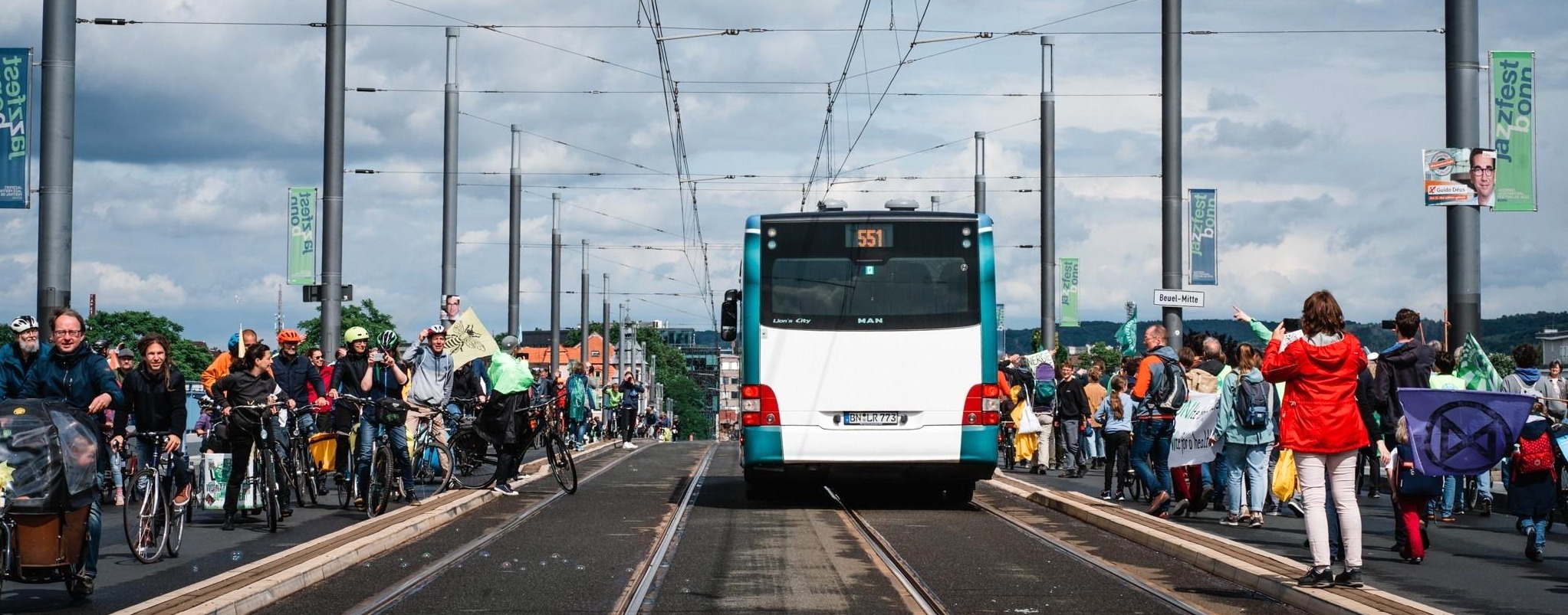 Fuß und Rad Brücke