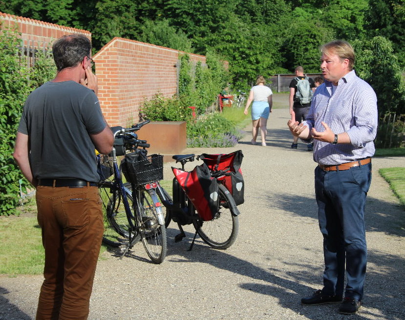 Tilo Hegenberg und Christoph Gehl im Gespräch