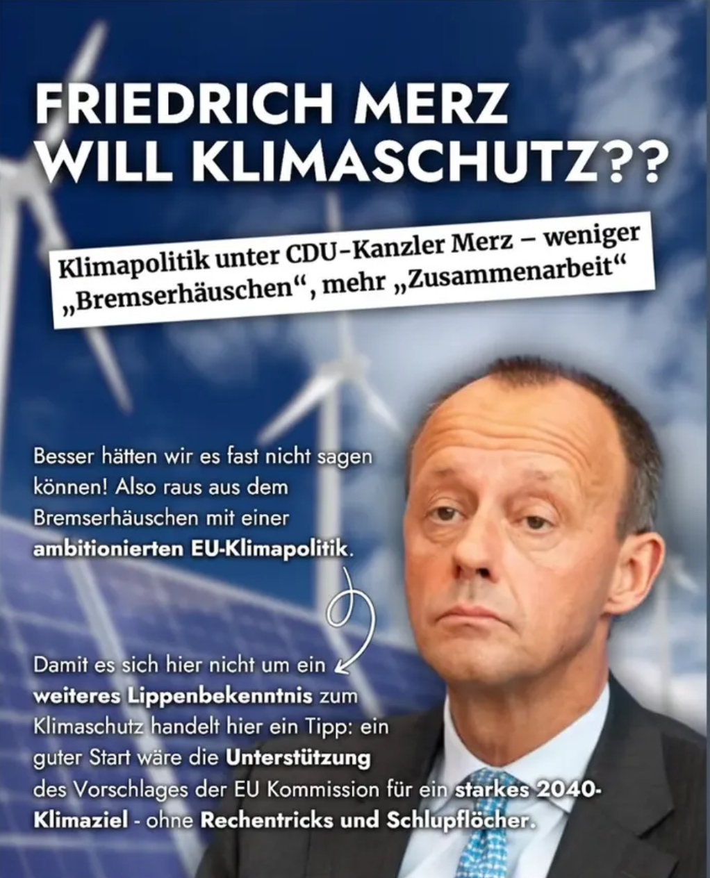 Forderungen an Merz