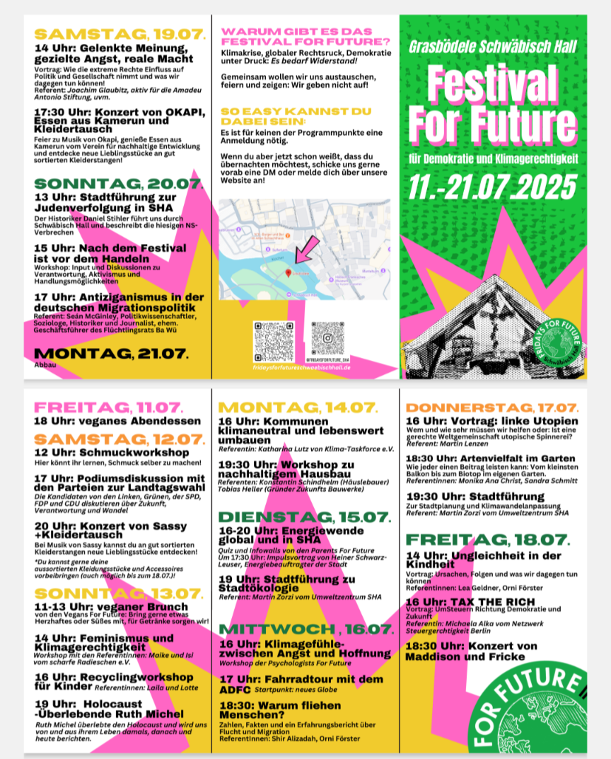 Programm festival for future
