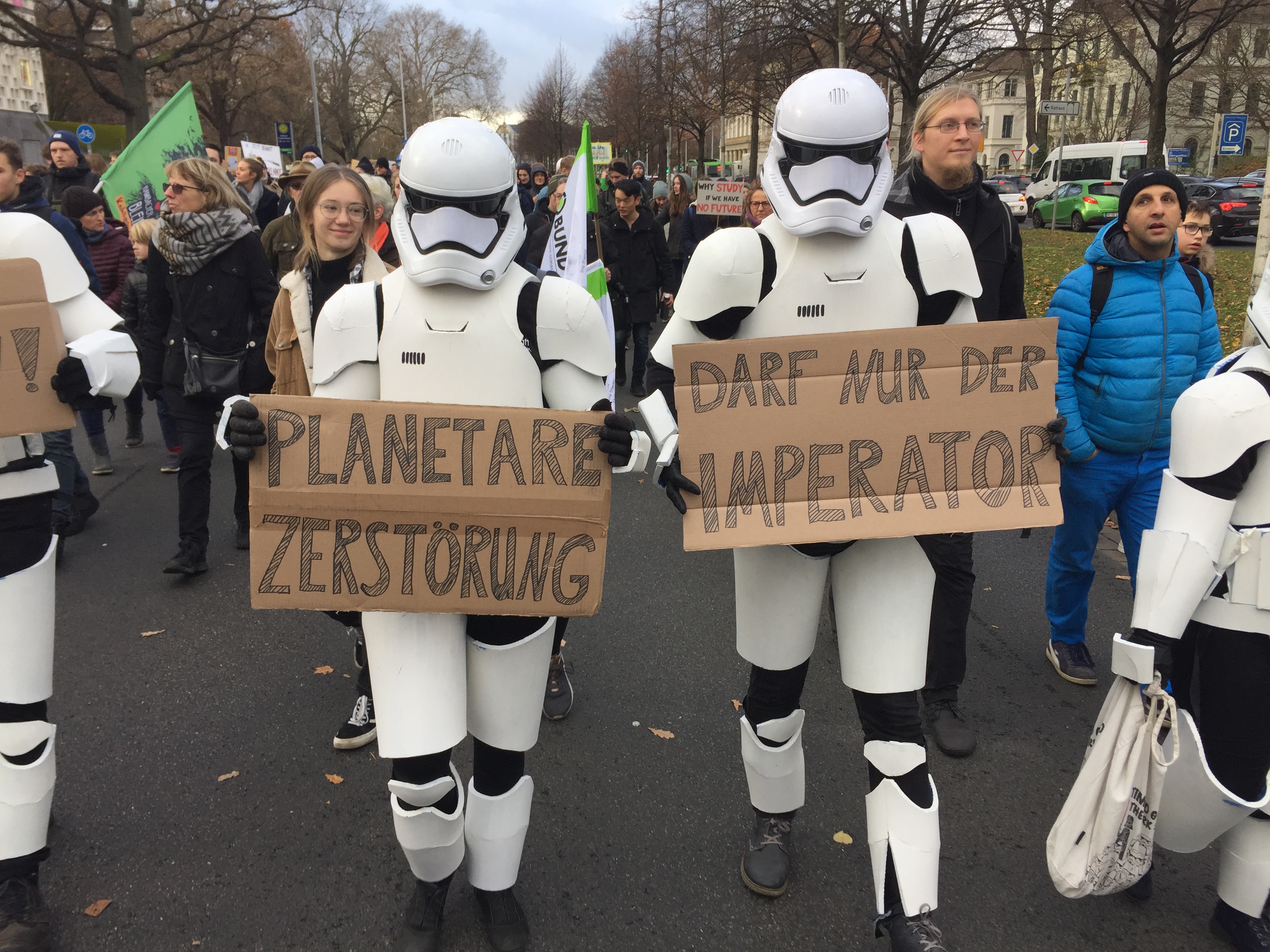 Bei der Demo im November 2019 in Hannover