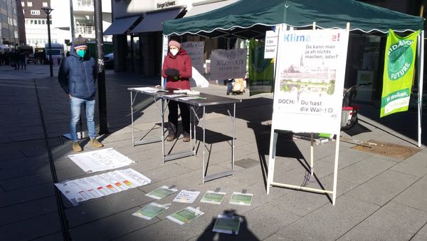 Wahl-Infostand