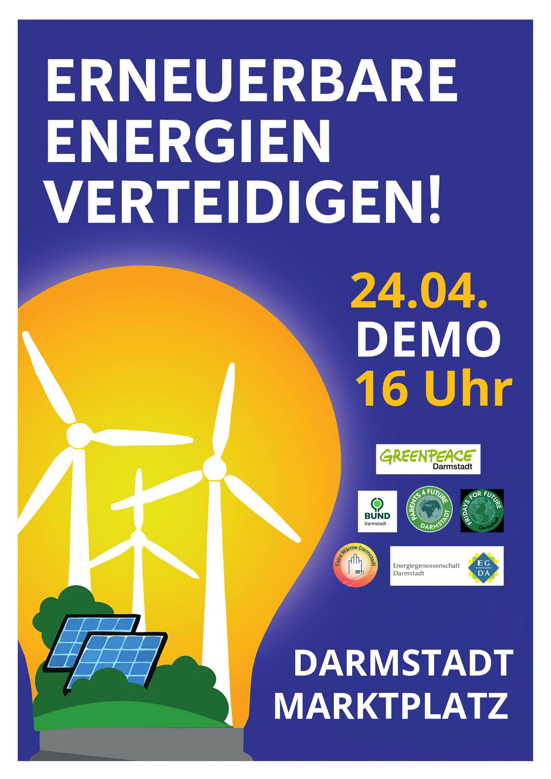 Demo Energiewende Darmstadt 