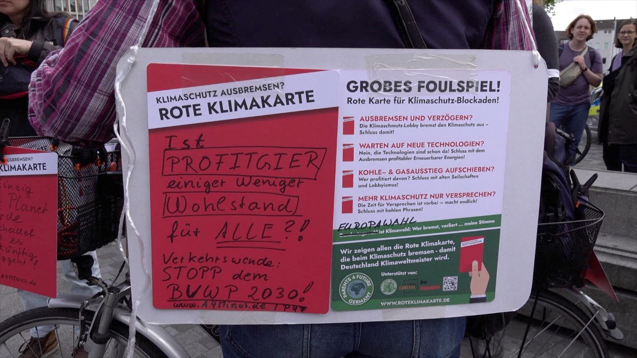 Immer mit dabei: die Rote Klimakarte