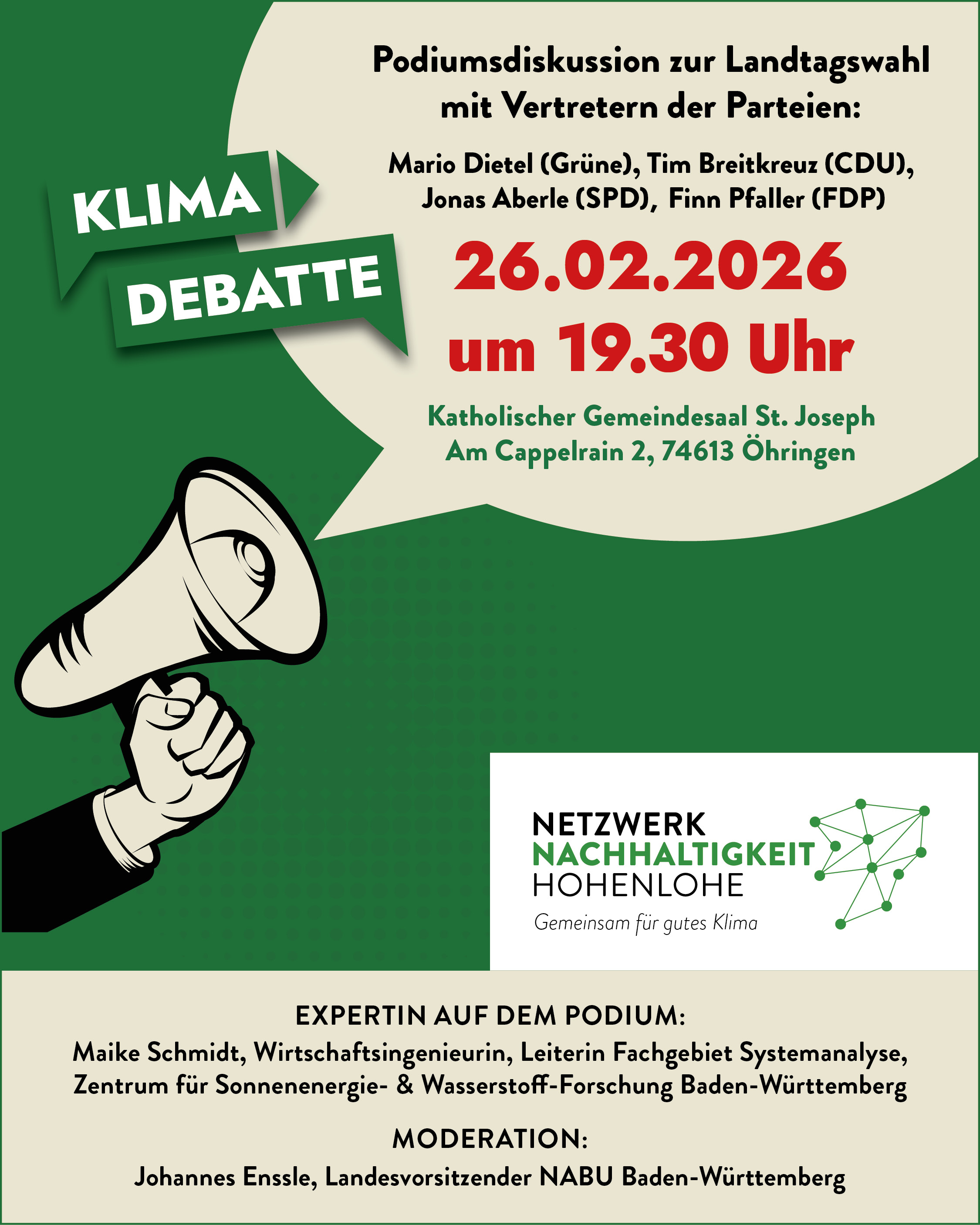 Klima Debatte LTW 2026