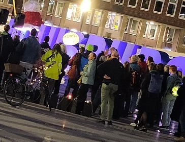 Aufstellung Klimastreik in Duisburg am 14.11.2025