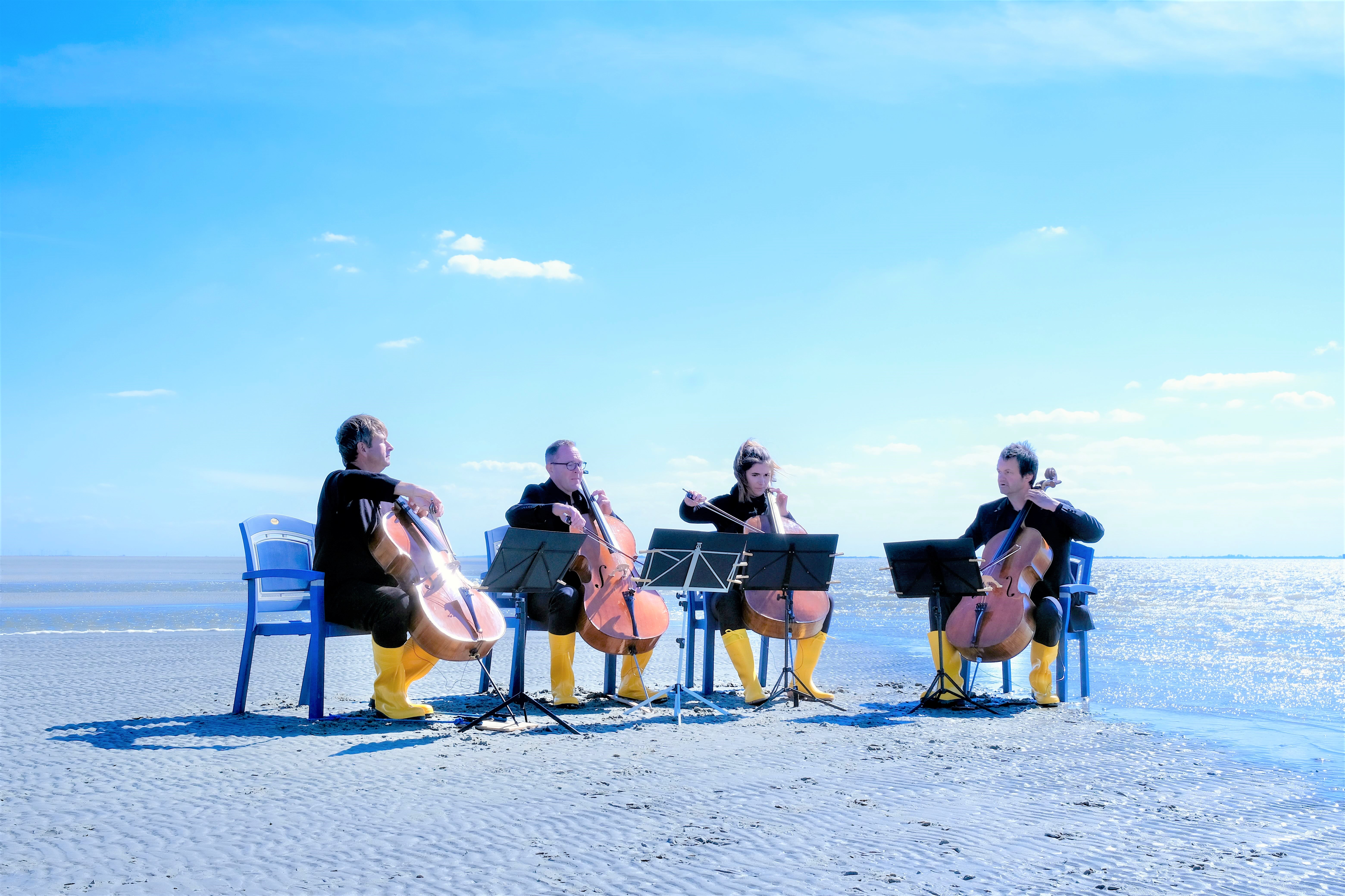Konzert auf dem Meeresboden Nordsee mit Deutsche Meeresstiftung