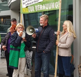 Mahnwache Rahmerbuschfeld