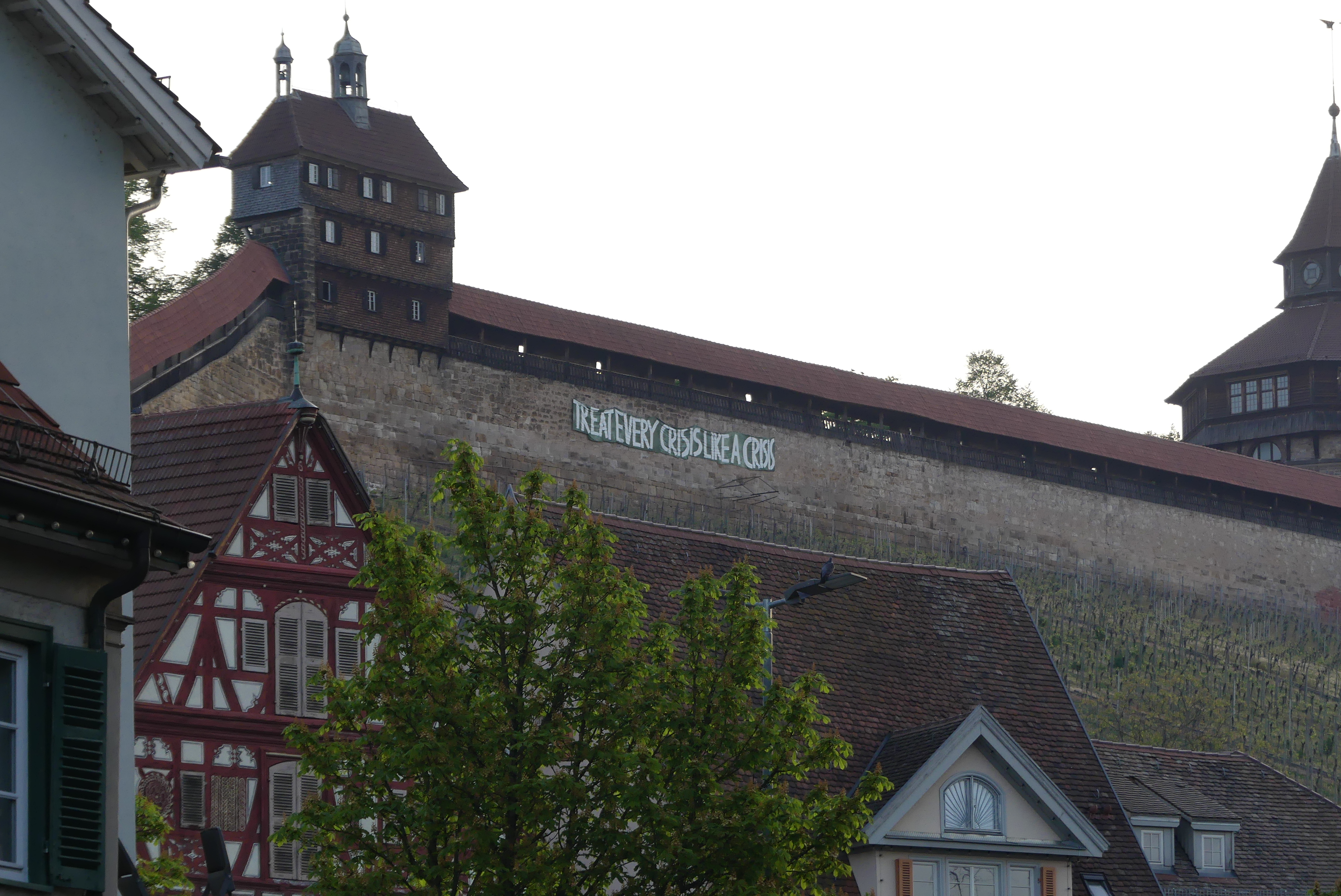 banner drop Esslingen