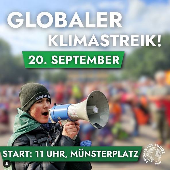 Demoplakat Klimastreik 20.09.2024