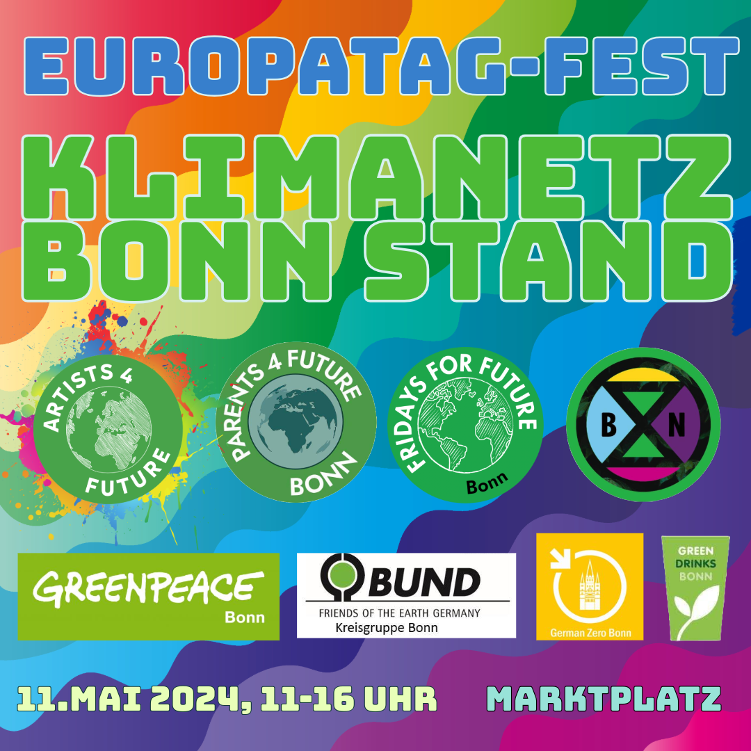 Plakat zum Europatag