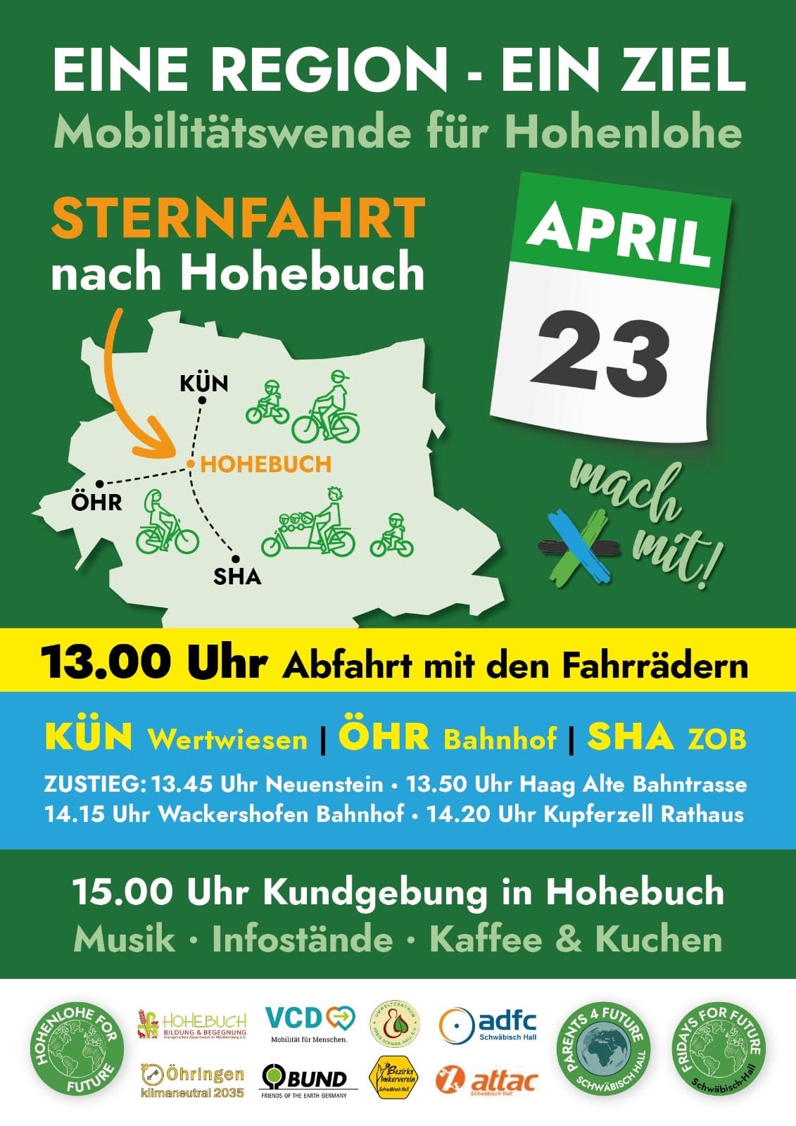 Rad Sternfahrt