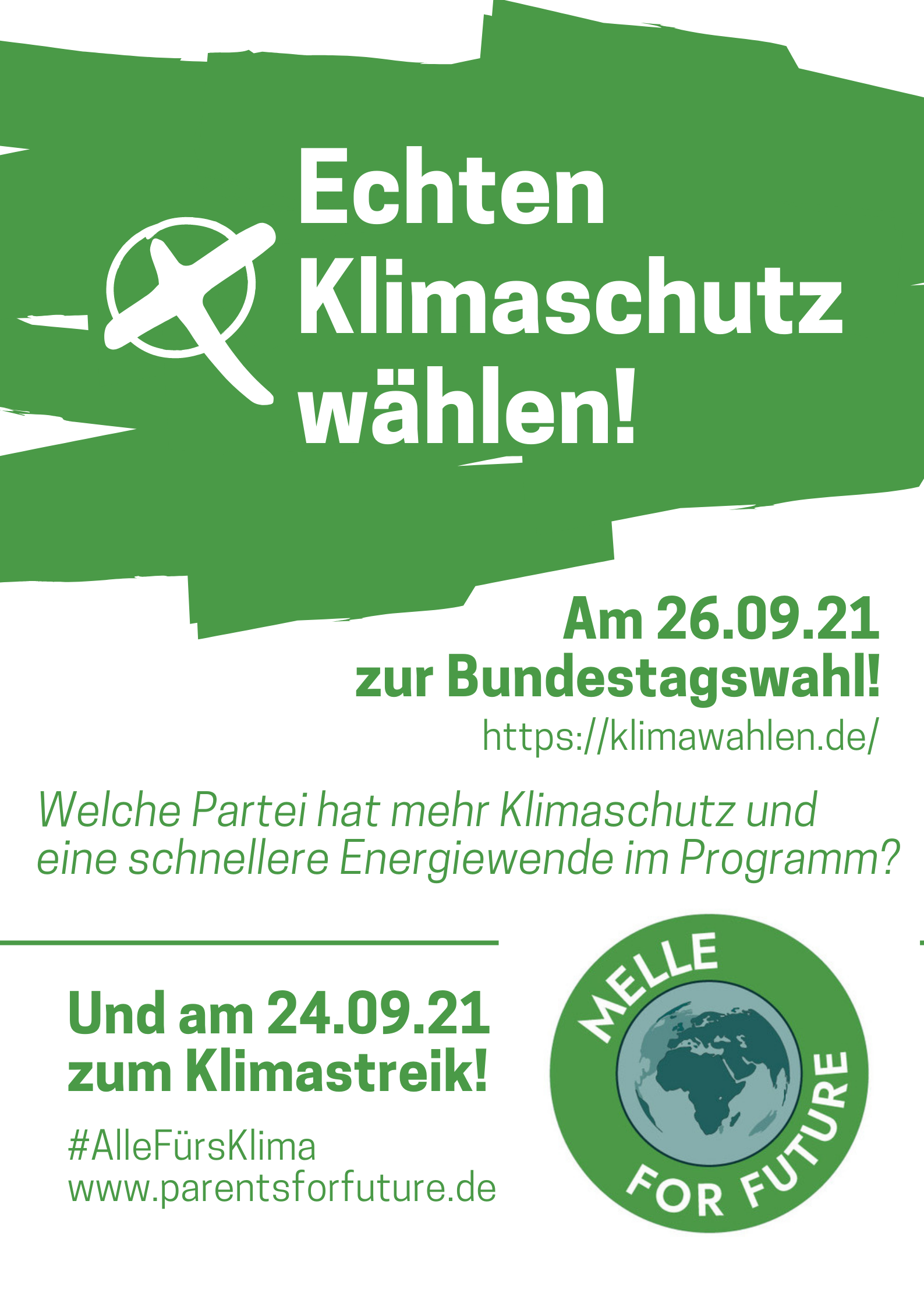 Echten Klimaschutz wählen