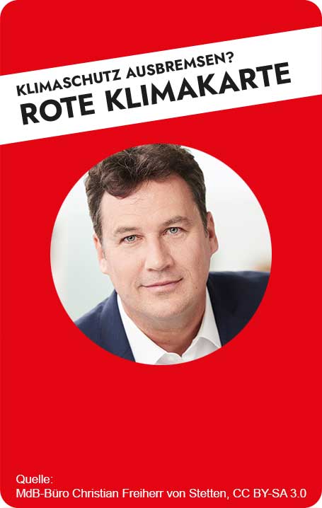 Rote Klimakarte von Stetten