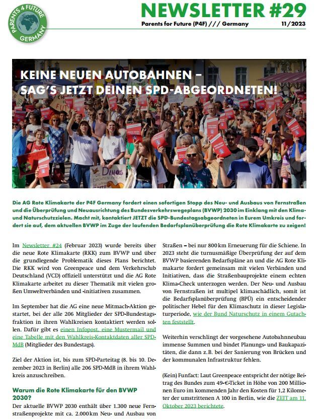 Artikel Wahlkreisaktion S. 1