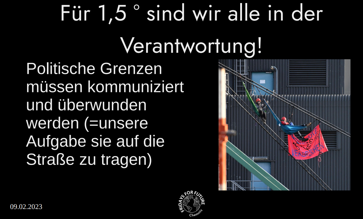 Fridays for Future will gegen politische und ökonomische Hindernisse des Klimaschutzes kämpfen