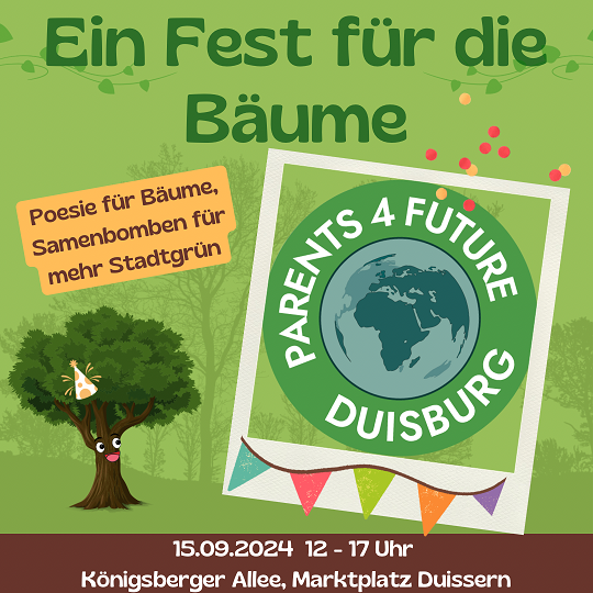 Baumfest Parents for Future Duisburg