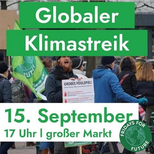 Sharepic Klimastreik 15.09.23