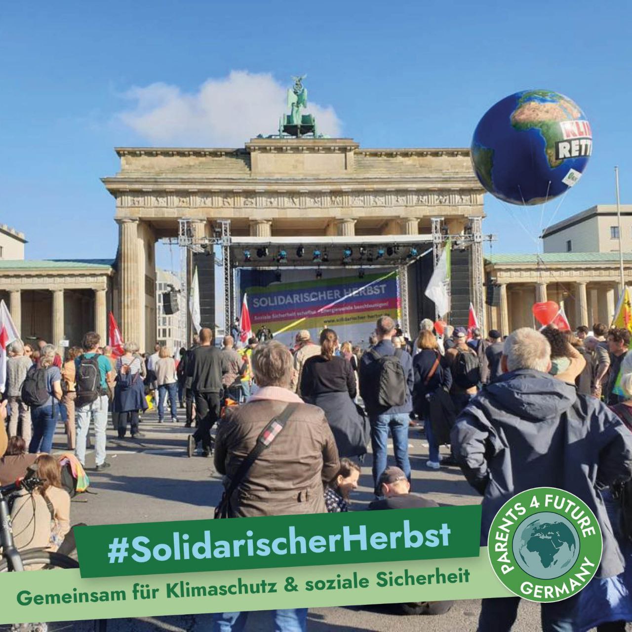 Solidarischer Herbst - Demo in Berlin