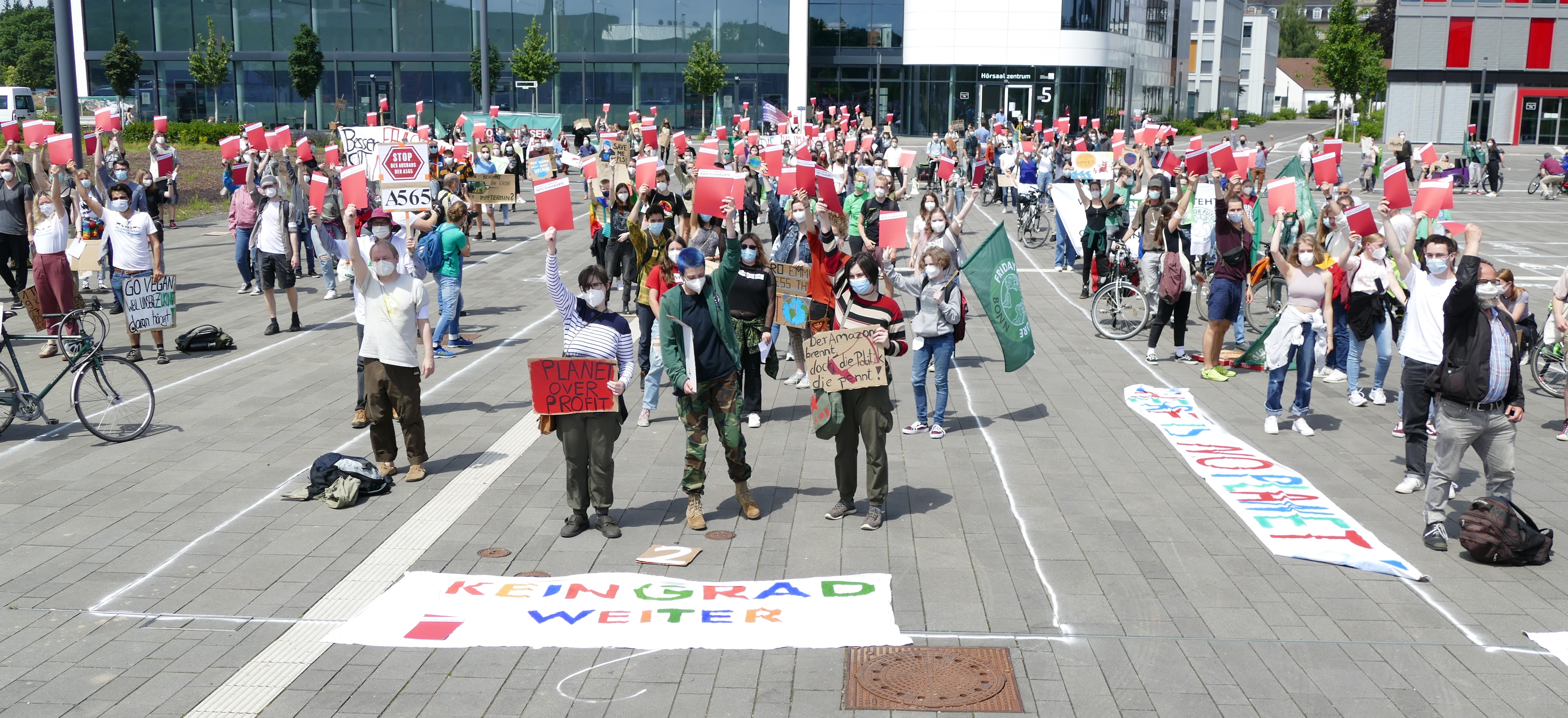 Startaufstellung Bonn mit RKK