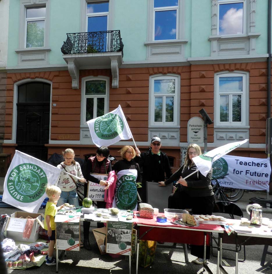 Teachers 4 Future Freiburg bei den Klimatischen 2022