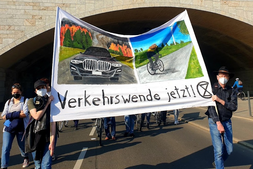 Banner Verkehrswende