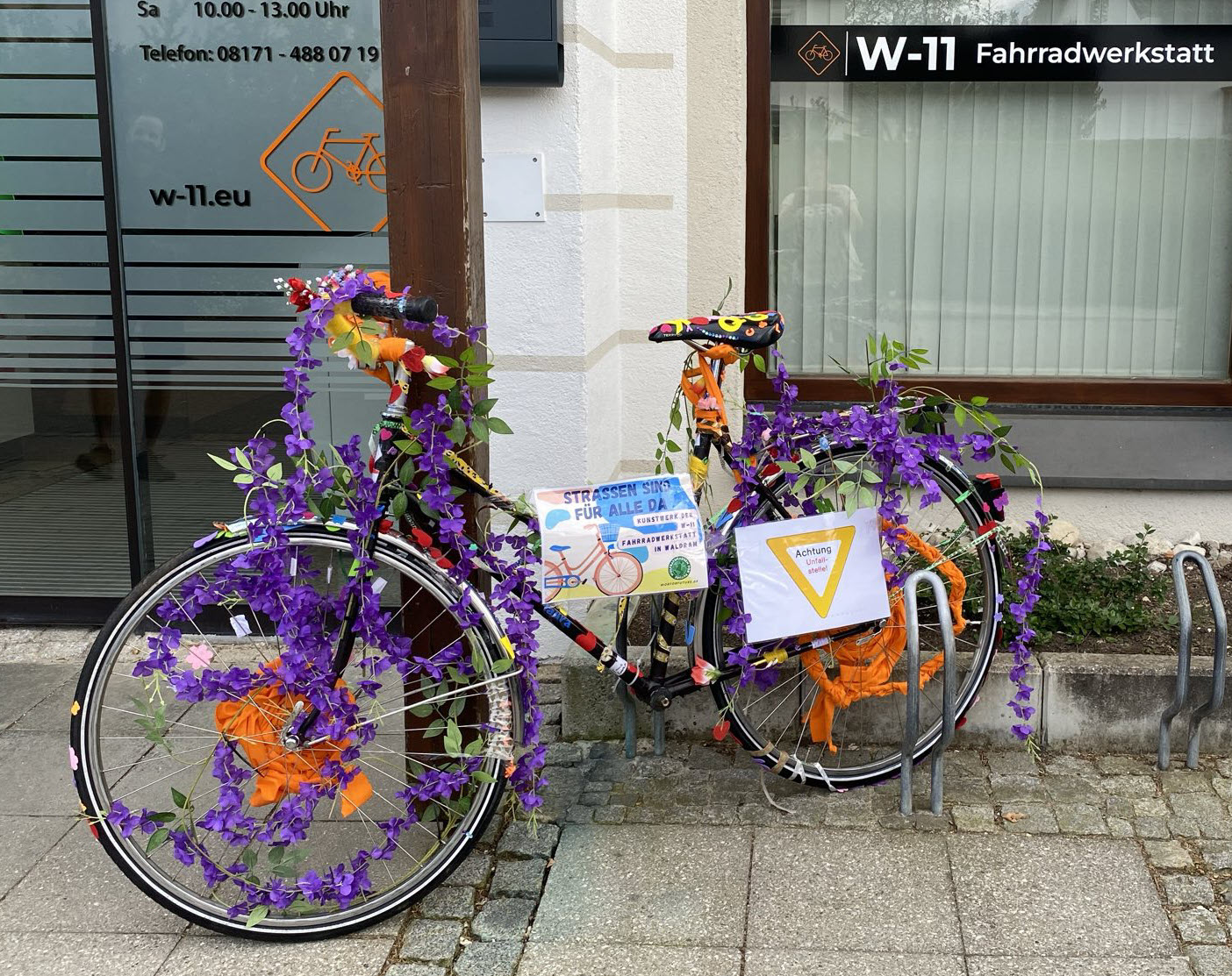 Fahrrad-KUNST-Projekt Wolfratshausen