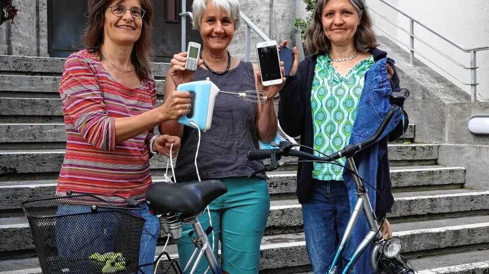 Reparatur von Elektrogeräten beim Repair-Café Radolfzell