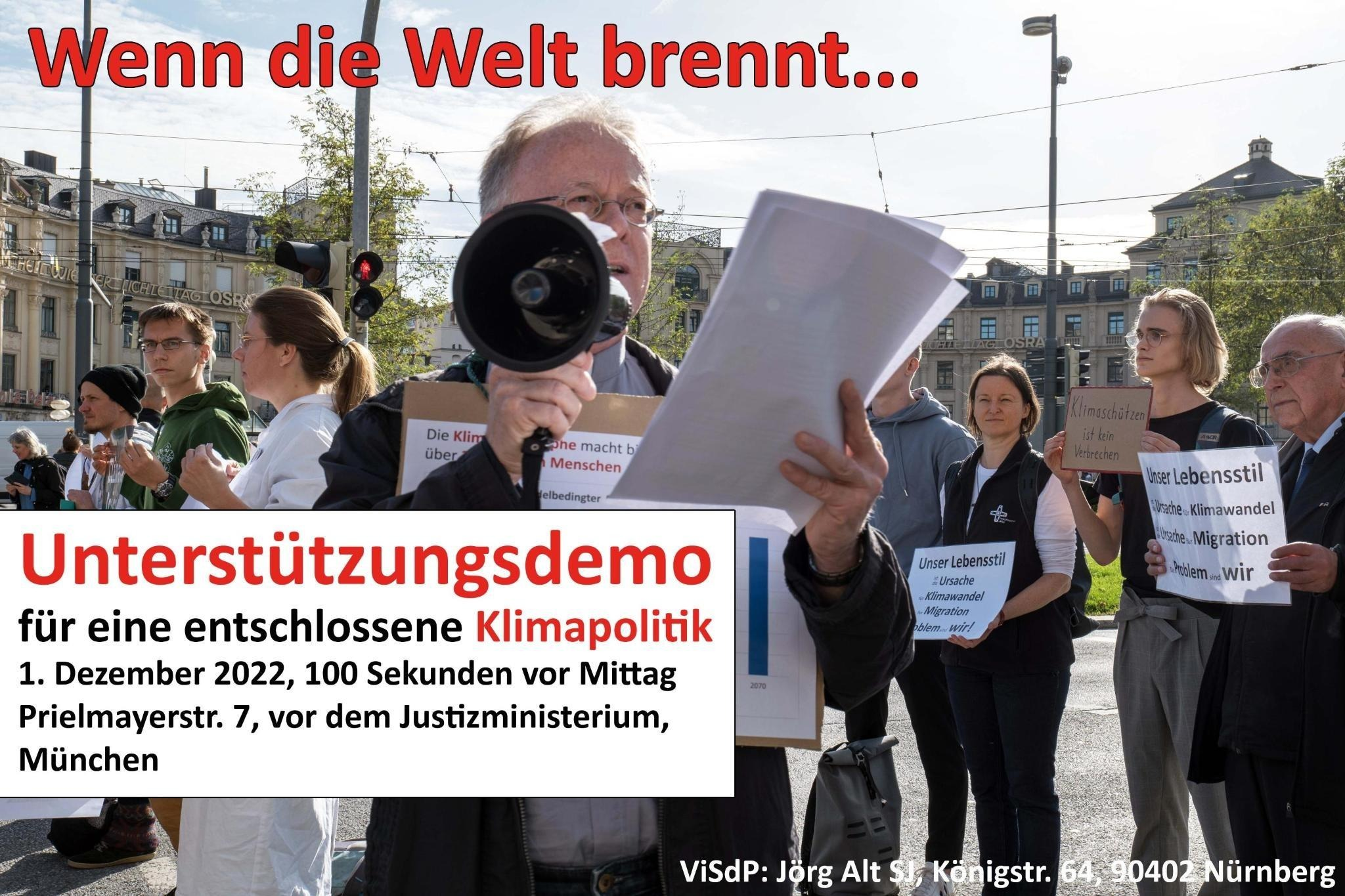 Unterstützungsdemo