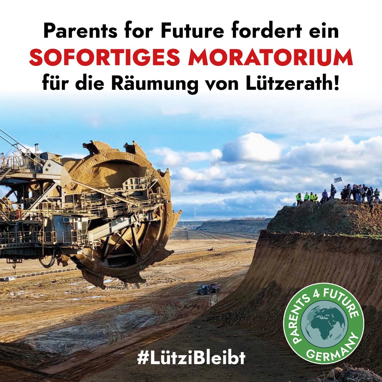 Moratorium für die Räumung von Lützerath jetzt!