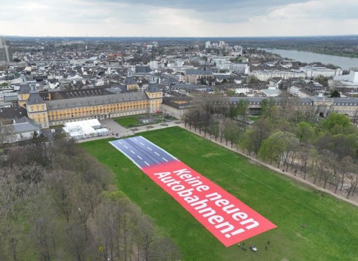 Banner mit Stadt und Rhein