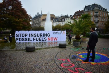 Stop Insuring fossil Fuels NOW