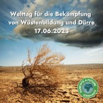 Welttag&#10;für die Bekämpfung von Wüstenbildung und Dürre.